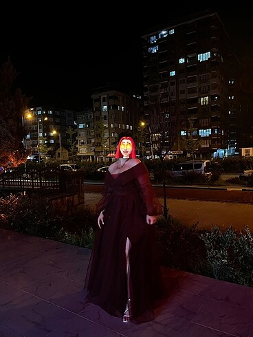 Kırmızı abiye