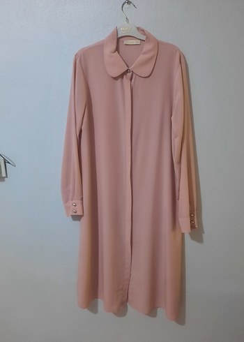Bej Uzun Kollu Kadın Tunik