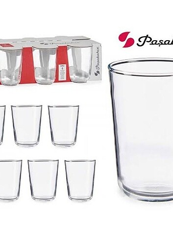 Paşabahçe Otto model SU BARDAĞI 6LI