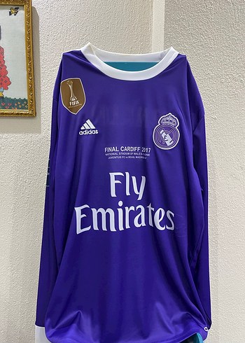 Erkek Uzun Kollu Mor Spor Forma