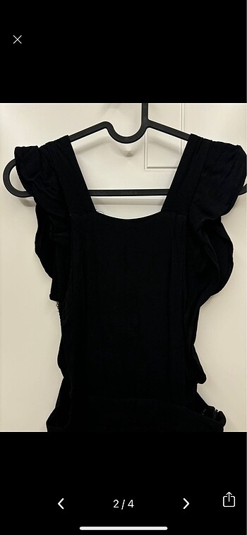 Siyah salopet - Görsel 3