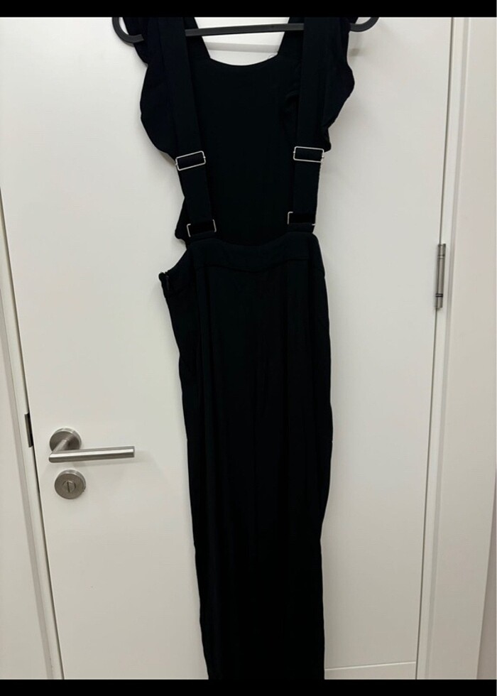 Siyah salopet - Görsel 2