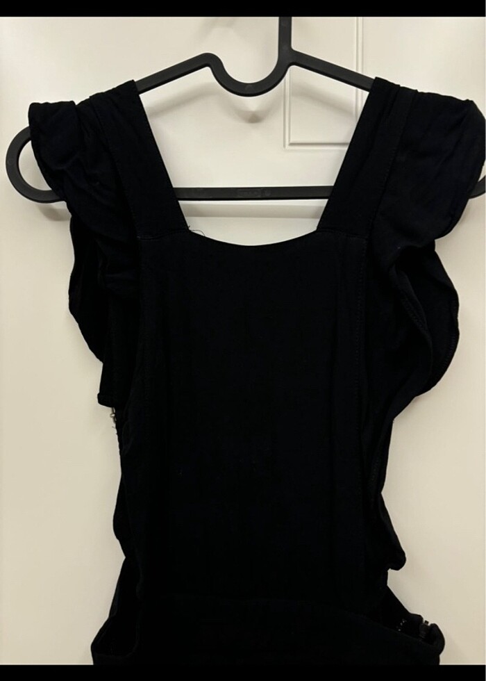 Siyah salopet - Görsel 3