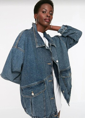 Trendyol & Milla Oversize kot ceket