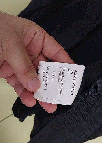 Kemerli Siyah Midi Kalem Elbise - Görsel 4