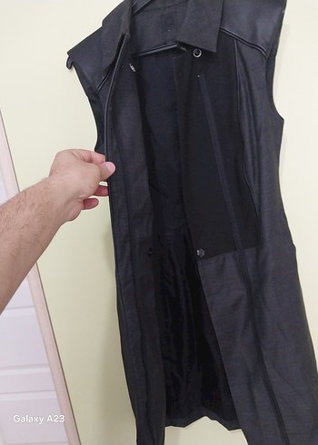 Kemerli Siyah Midi Kalem Elbise - Görsel 3