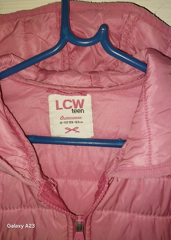 Kız Çocuk Pembe Kapüşonlu Fermuarlı Ceket - Görsel 2