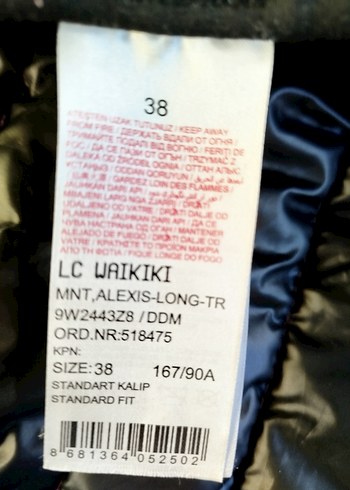 Mor Kapüşonlu Kadın Kışlık Mont - Görsel 7