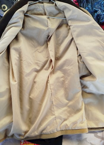 Kahverengi Kuşaklı Vintage  erkek roşterşamber - Görsel 3