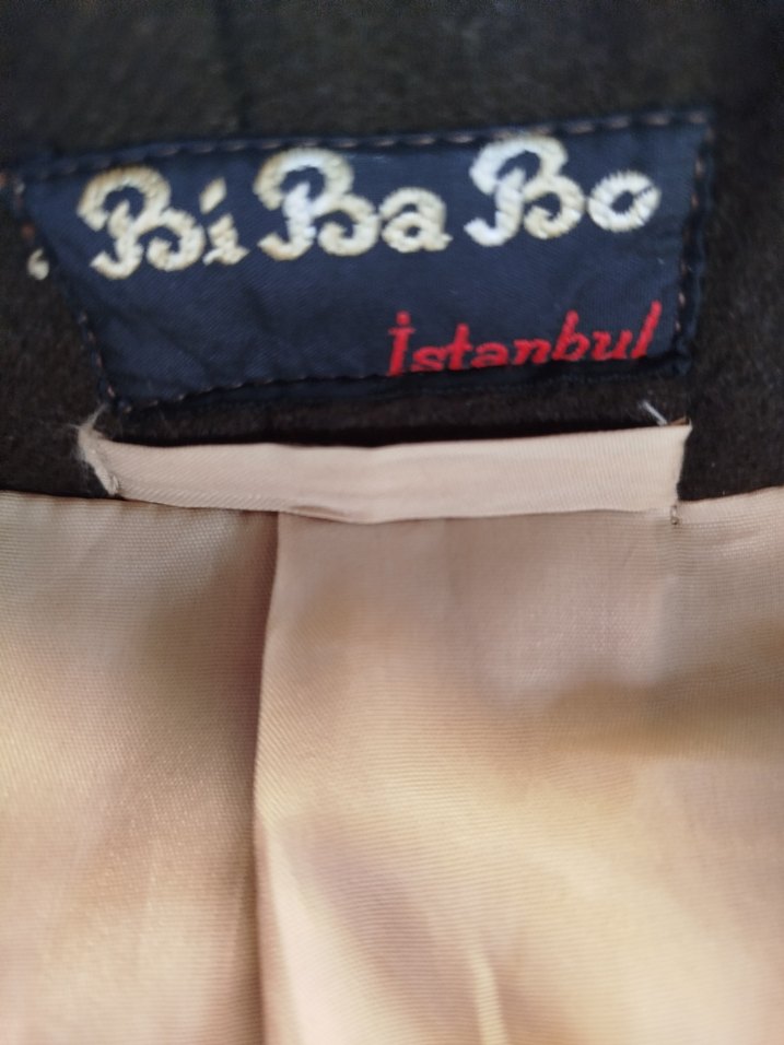 Kahverengi Kuşaklı Vintage  erkek roşterşamber - Görsel 4