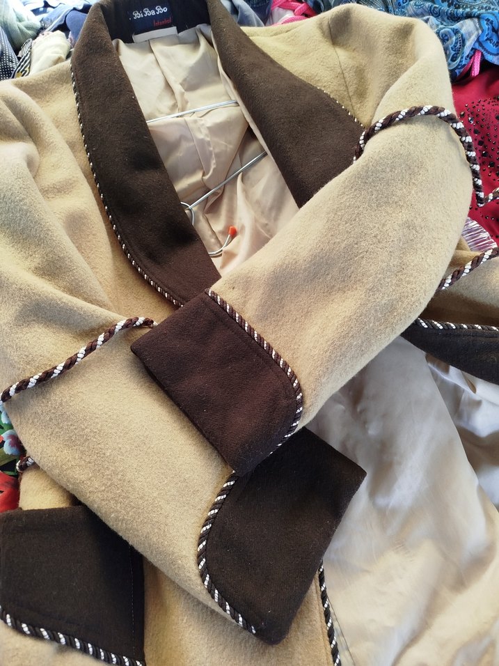 Kahverengi Kuşaklı Vintage  erkek roşterşamber - Görsel 5