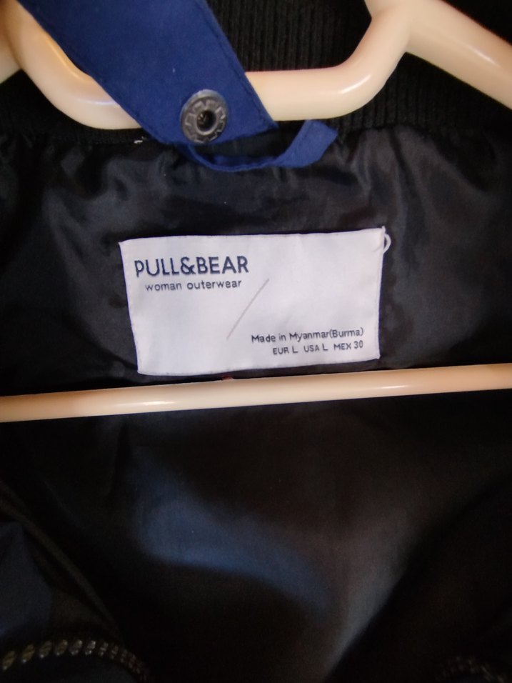 Erkek  Mavi Kapüşonlu Fermuarlı Mont - Görsel 2