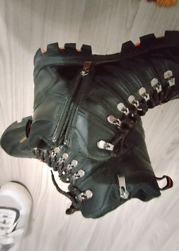 DS. M OUTDOOR Siyah Erkek Biker Botları Desenli - Görsel 7