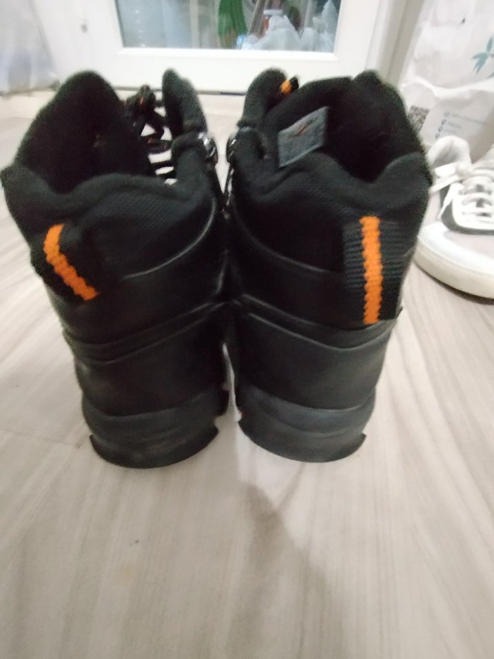 DS. M OUTDOOR Siyah Erkek Biker Botları  Desenli - Görsel 3