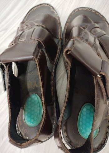 Kahverengi erkek  Sandalet - Görsel 2