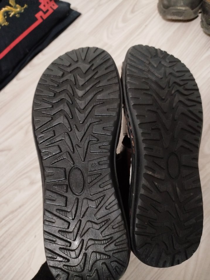 Kahverengi erkek  Sandalet - Görsel 3