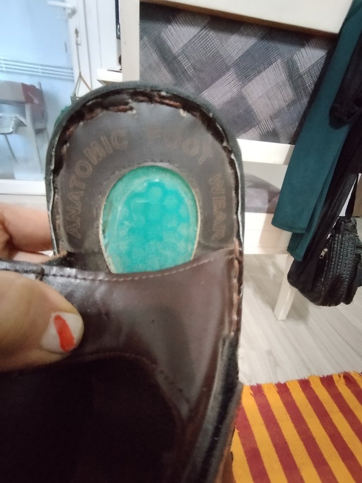 Kahverengi erkek  Sandalet - Görsel 5