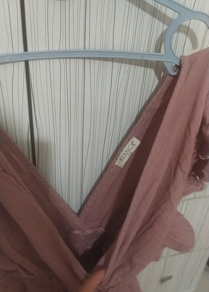 Pembe mini elbise  - Görsel 2