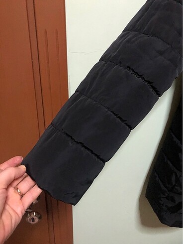 Siyah mont - Görsel 5