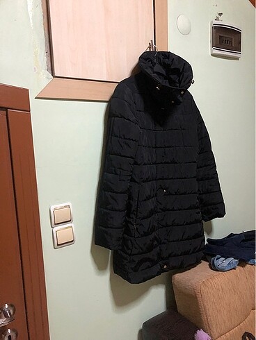 Siyah mont - Görsel 7