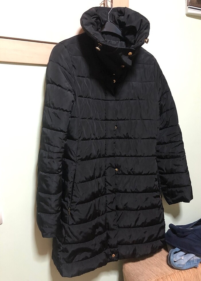 Siyah mont - Görsel 4