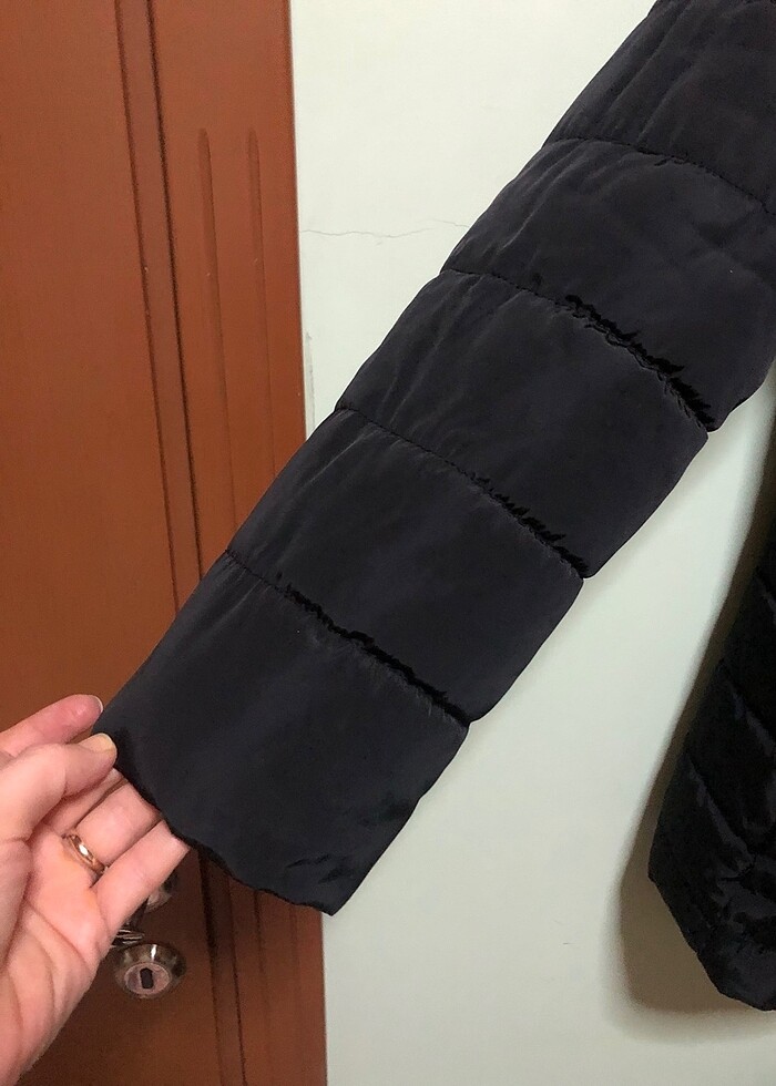 Siyah mont - Görsel 5