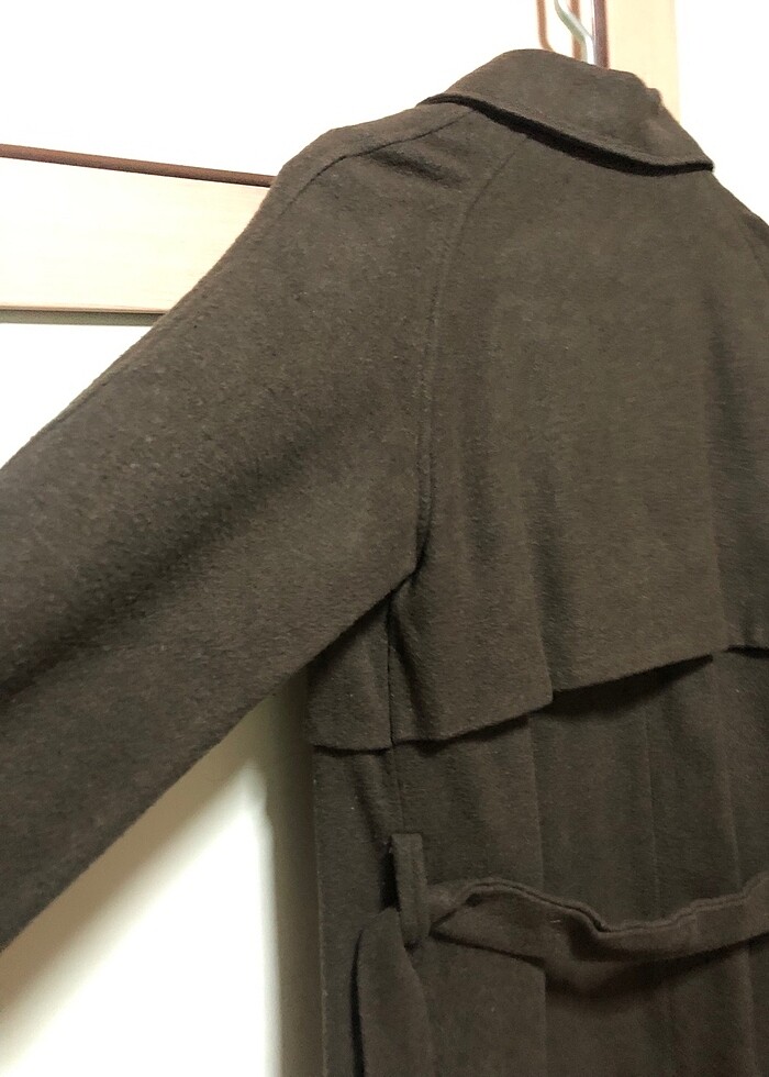 Yeşil uzun kaban - Görsel 4