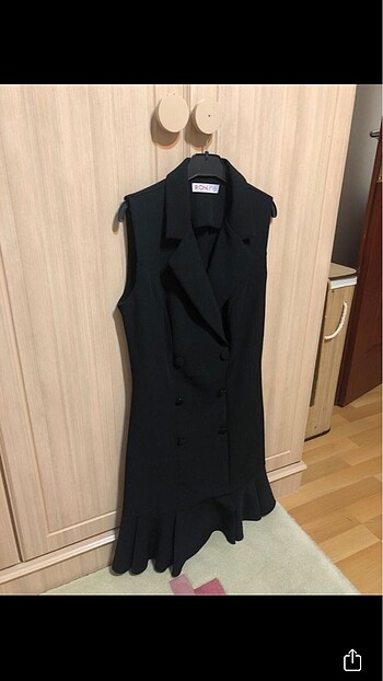 Siyah elbise - Görsel 2