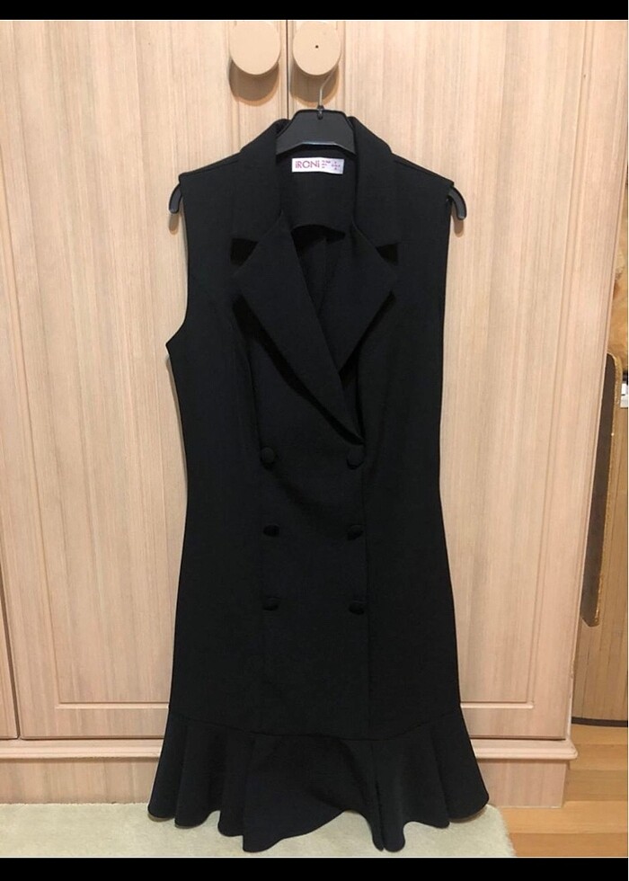 Siyah elbise - Görsel 4