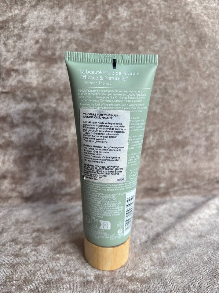 Caudalie Vinopure Purifying Mask - Görsel 2