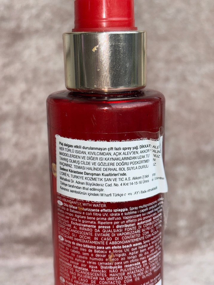 Kerastase Soleil Huile Sirene Bukle Belirginleştirici Yağ - Görsel 3