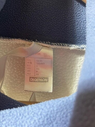 xs Beden beyaz Renk Decathlon Quechua Boğazlı Üst