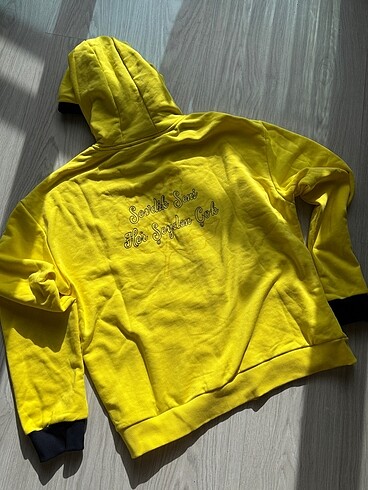 l Beden sarı Renk Fenerium Kapüşonlu Hoodie