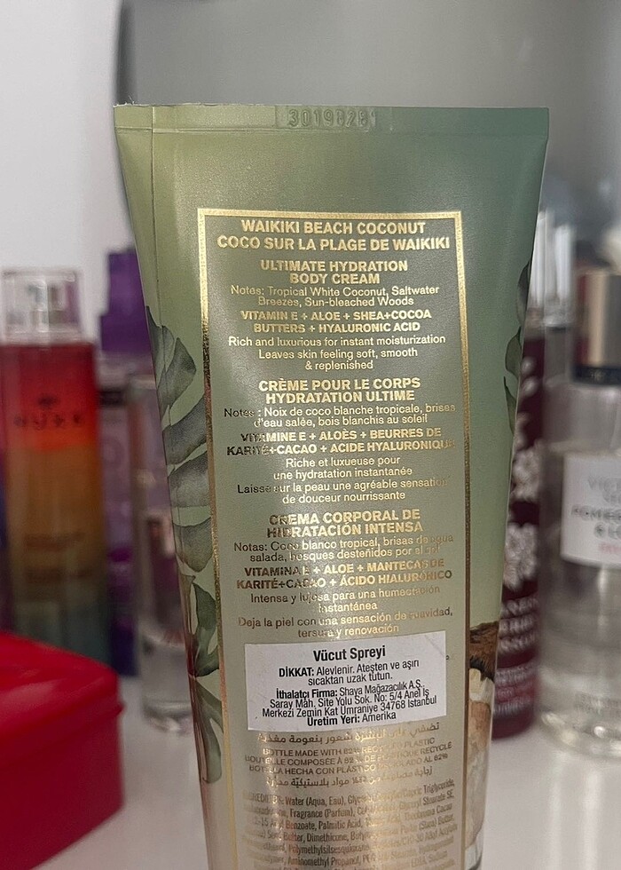 SIFIR Waikiki Beach Coconut Body Cream - Görsel 2