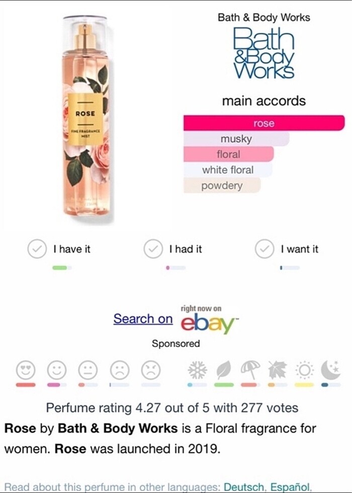 BBW Rose Vücut Kremi - Görsel 3