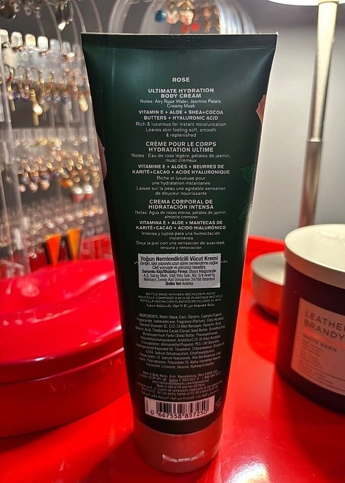 BBW Rose Vücut Kremi - Görsel 2