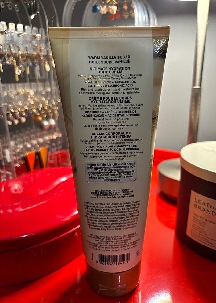 BBW Warm Vanilla Sugar Vücut Kremi - Görsel 2