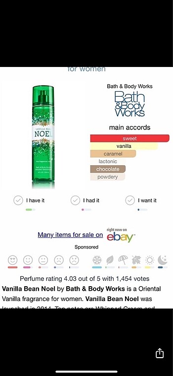Beden BBW Vanilla Bean Noel Vücut Kremi