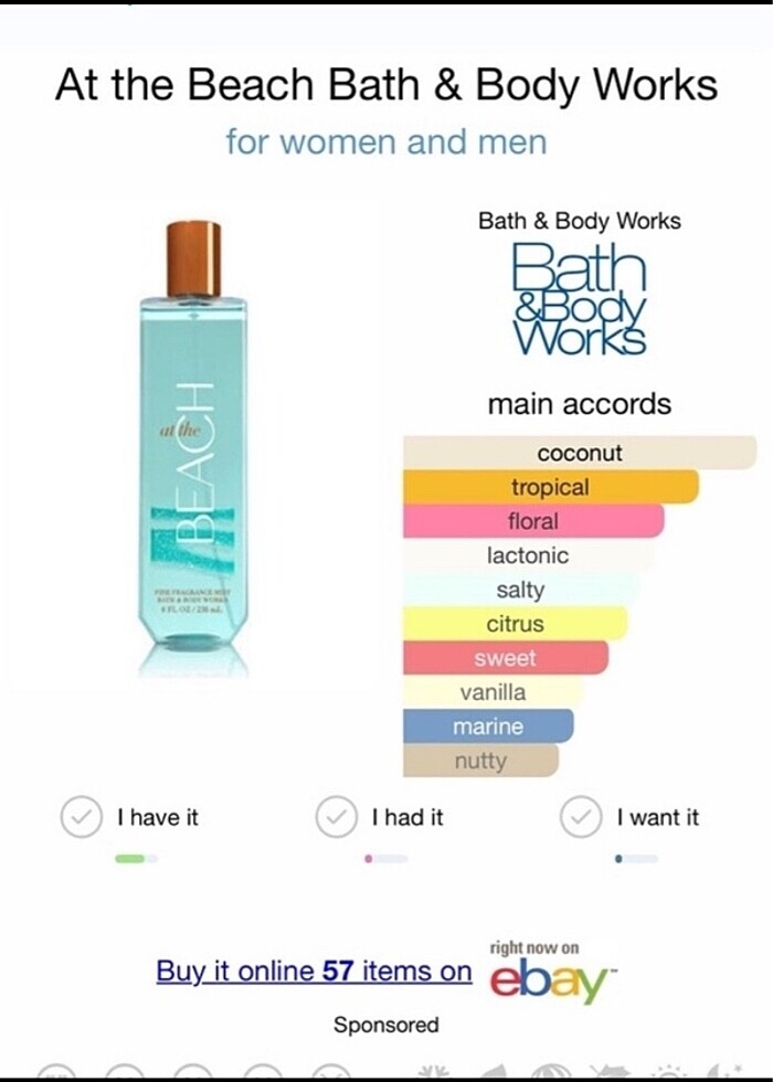 BBW At The Beach Vücut Kremi - Görsel 3