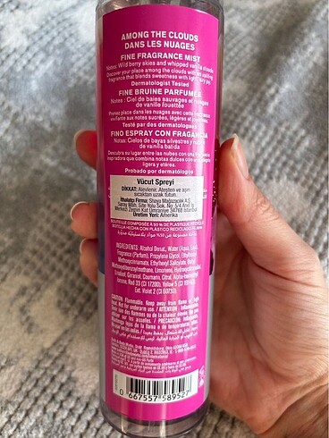 Bath & Body Works BBW Among The Clouds Body Mist Vücut Spreyi