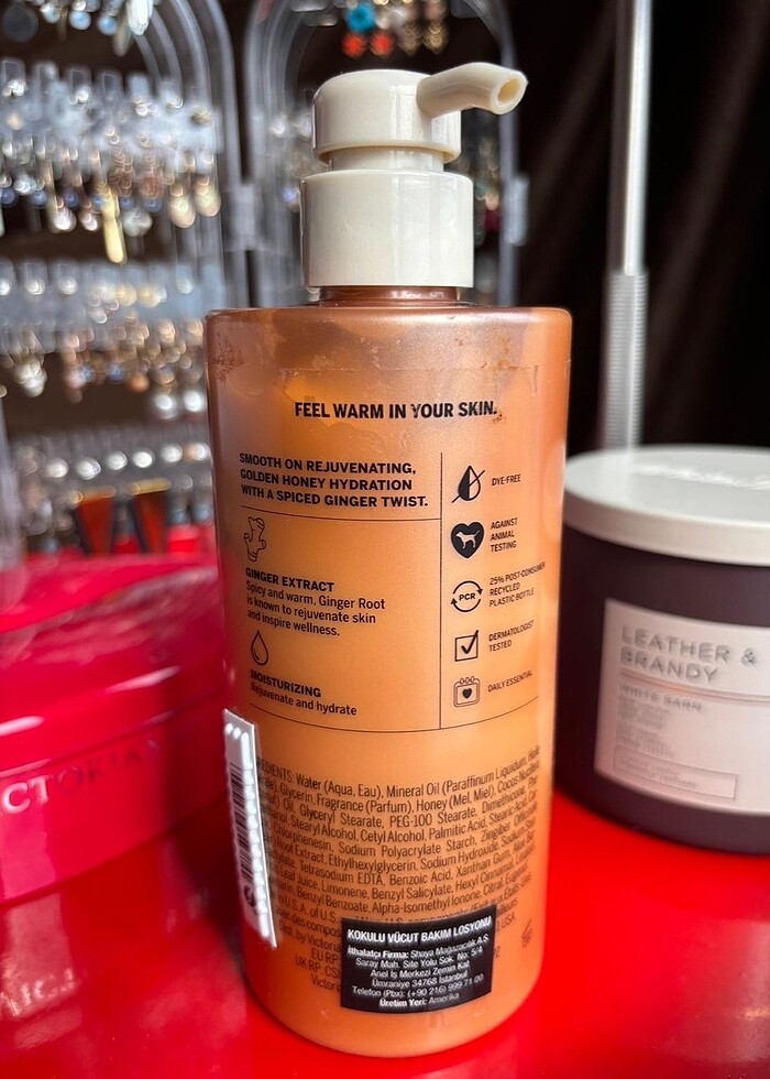 VS Pink Honey Ginger Body Lotion - Görsel 2