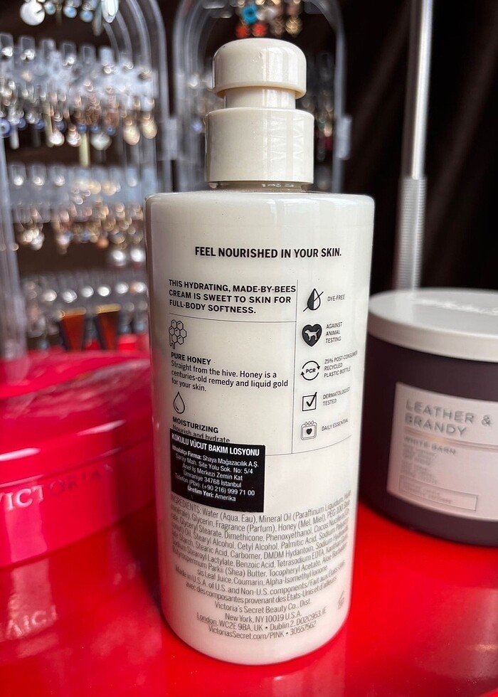 VS Pink Honey Shea Butter Body Lotion - Görsel 2