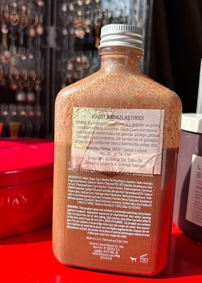 VS Pink Sunkissed Luminous Body Bronzer - Görsel 2