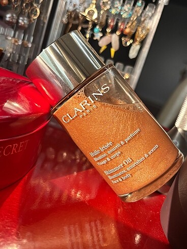 Clarins Clarins Simli Işıltılı Kuru Yağ / Shimmer Oil