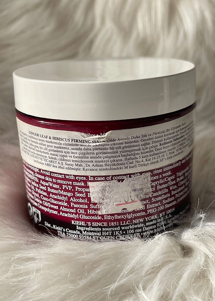 Ginger Leaf & Hibiscus Firming Mask - Görsel 2