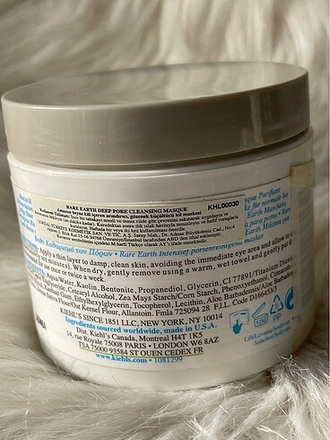 Kiehl's Rare Earth Deep Pore Cleansing Masque