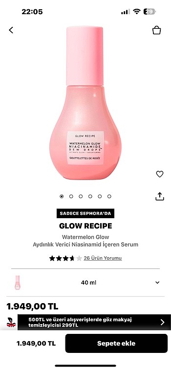 Glow Recipe Watermelon Glow Serum - Görsel 4