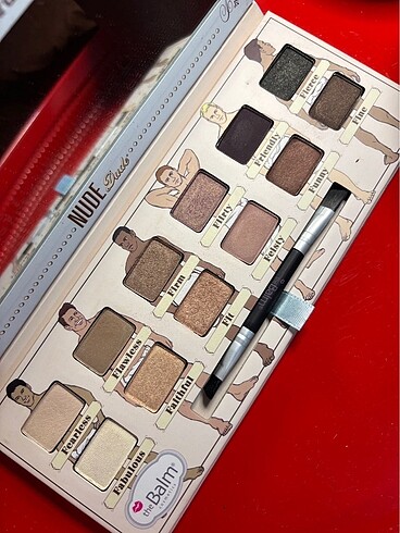  Beden The Balm Nude Dude Far Paleti