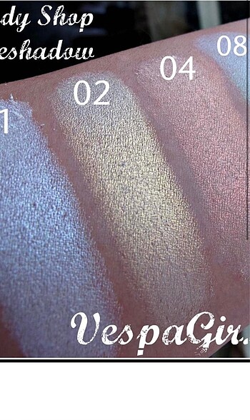 Beden Renk The Body Shop Eyeshadows Eye Shimmer 02
