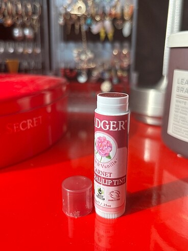 Diğer Badger Rose Vanilya Organik Tint Balm